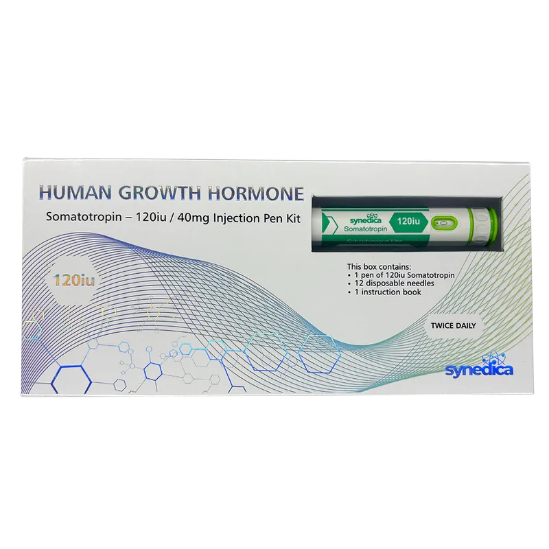 Somatotropin HGH 120iu Injection Pen Kit by Synedica Labs
